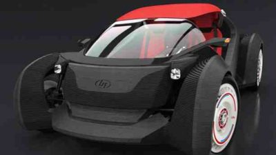 BU OTOMOBİL 3D YAZICIYLA ÜRETİLDİ
